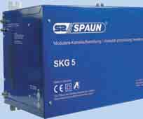 Universelle kompakte Kanalaufbereitung SKG 5, SKG 8 Das SKG System garantiert Zukunftssicherheit durch ein flexibles, modulares Konzept.