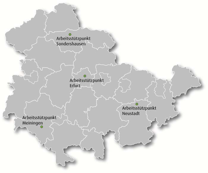 STRUKTUR AUFGABEN LEISTUNGEN GESELLSCHAFTER Freistaat Thüringen 100 % AUFSICHTSRAT Vertreter des Freistaates Thüringen der BVVG Bodenverwertungsund