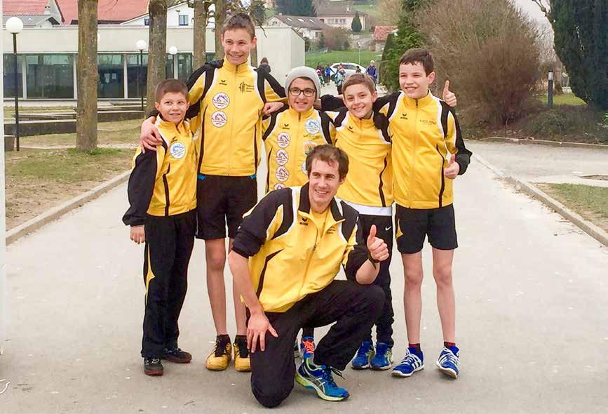 Schweizerfinal in Domdidier Gold für die U14-Jungs! Anlässlich des Leichtathletik-Teamwettbewerbs hatten sich drei Unterwaldner Equipen für den Schweizerfinal in Domdidier qualifiziert.