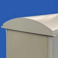 Zusatz-Ausstattung Runddach Pultdach Plattformdach Walmdach Satteldach Regentropfkante -
