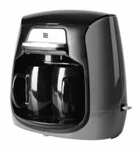 GEBRAUCHSANWEISUNG Bevor Sie den Netzstecker in die Steckdose stecken und den Kaffeeautomaten einschalten, befüllen Sie den Wassertank und geben Sie Kaffeepulver in den Filter. 1.