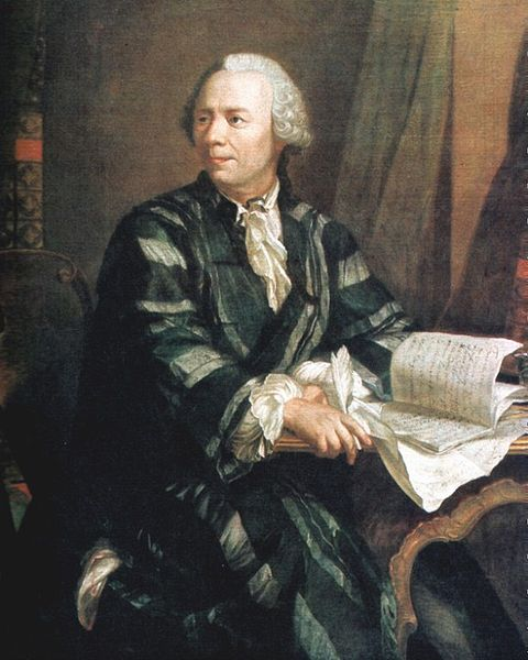 .. geometrische Reihe Leonhard Euler, 1717-1783 x