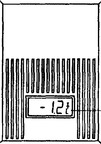 Temperatursender - Wandmontage Der Temperatursender ist mit einem Halter ausgestattet, der mit drei mitgelieferten Schrauben an der Wand befestigt werden kann.