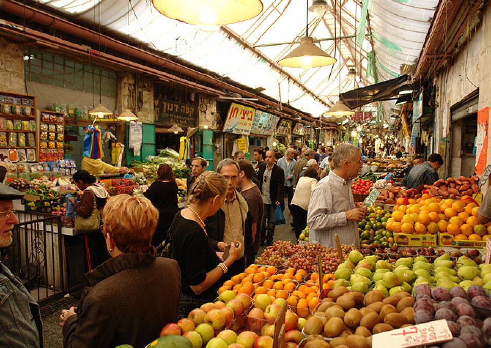 Mahane Yehuda Markt.. 8. TAG Mo., 05.