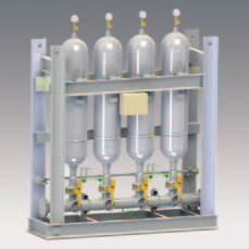 anschlussfertiges System: Fuel-Gas Filter HYDAC Gas Coalescer