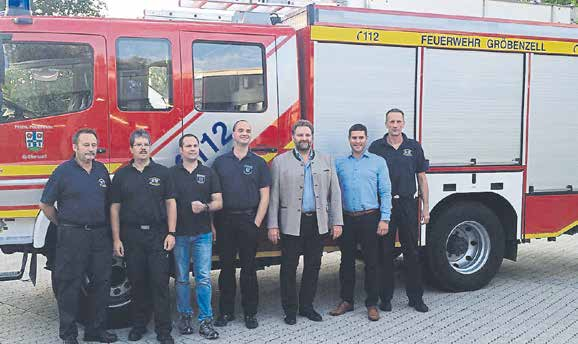18 Vereine Nr. 190 Donnerstag, 18. August 2016 Die Freiwillige Feuerwehr Gröbenzell hat einen neuen Kommandanten. Mit 36 von 39 Stimmen wurde Christian Weirauch gewählt.