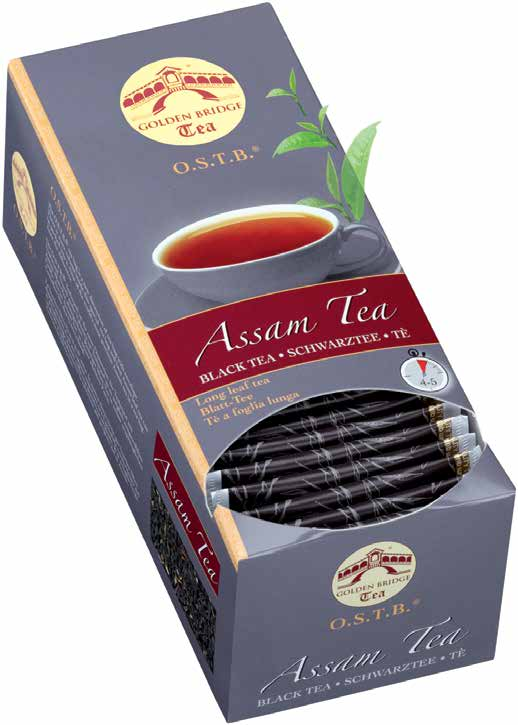 Assam Tea Klassischer Schwarztee aus dem gleichnamigen Anbaugebiet in Nordindien.