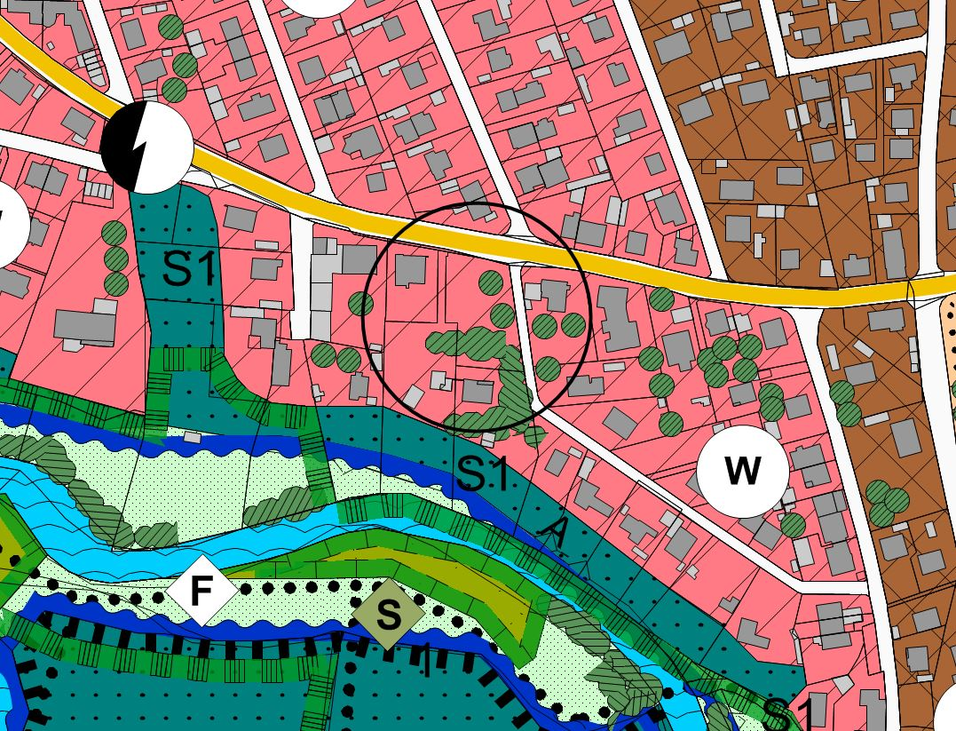 1.2 Lage und Geltungsbereich des Plangebietes und Einfügung in die Gesamtplanung (FNP/ LP) Das Plangebiet hat eine Größe von ca. 1.346 m² und befindet sich an der Gsteinacher Straße in Schwarzenbruck.