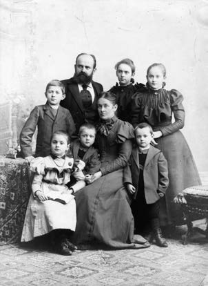 26 Familie Rudolf Oberst, v. l. n. r.