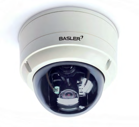 ÜBERBLICK Basler IP-Fixed-Dome-Kameras Unser Portfolio umfasst robuste Netzwerkkameras mit Kuppelgehäuse für Ihre Anwendung im Außenbereich oder die anspruchsvolle Überwachung im Innenbereich.
