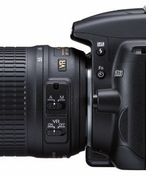 4 Autofokus und Belichtung Die Nikon D5000 verwendet wie die D90 das von Nikon nochmals überarbeitete Autofokusmesssystem MultiCAM 1000. Dieses benutzt zur Scharfstellung bis zu elf Messfelder.