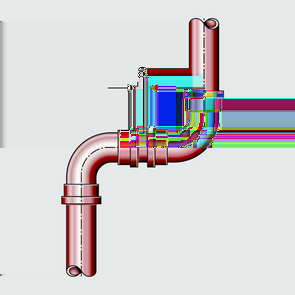 Entgrater und Farbstift zum Anzeichnen Pressmaschine mit konstanter Presskraft von 32 kn Pressring mit dazugehöriger Zugbacke, passend für den