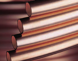 Die Vorteile Rohr und System 400 350 300 250 200 150 100 50 0 Kupfer Stahl PEX PP/PB Wärmeleitfähigkeiten verschiedener Werkstoffe im Vergleich Höchste Wärmeleitfähigkeit und Lebensdauer cuprotherm