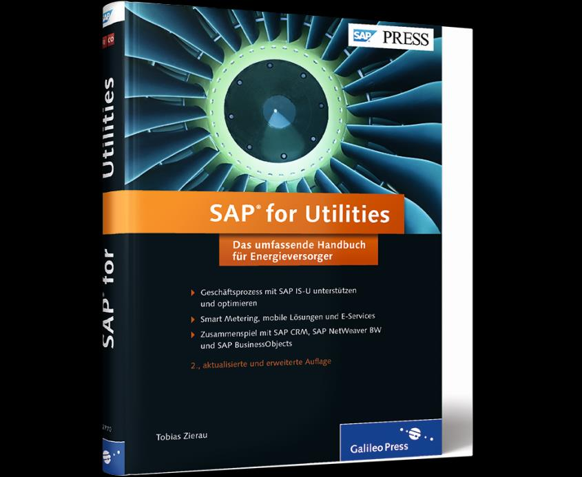 News SAP FOR UTILITIES SAP for Utilities Das umfassende Handbuch für Energieversorger Bestseller bei SAP Press 2.