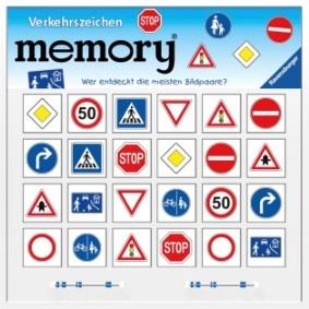 Verkehrszeichen memory Wandspiel memory ist der Klassiker schlechthin von Ravensburger.