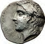 von vertriebenen Aristokraten aus Ägina und Mende auf der Chalkidike gegründet wurde (Strabon VII 7, 8 und VIII 6, 16) und die Silber in Form von Münzen und Barren exportierte.