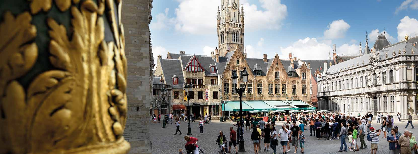 Westflandern & Brügge West Flanders & Bruges Wer das Leben in Ruhe genießen will, sollte nach Westflandern fahren. Diese ländliche Region mit ihren gemütlichen Dörfern lädt ein zum Radeln und Wandern.