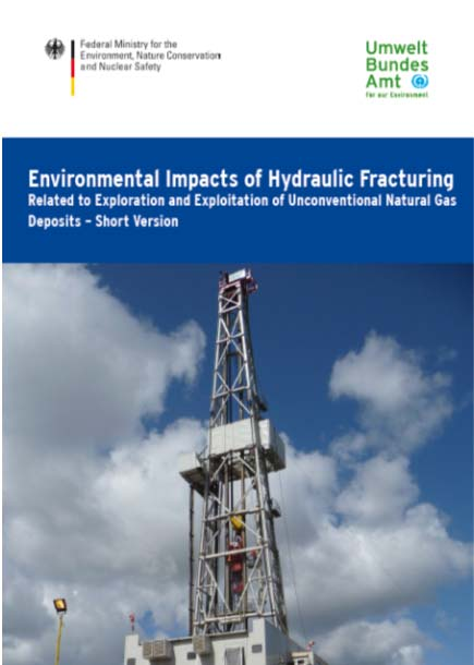 Grundlagen Fracking Studien 2012 NRW (Kurz und Langfassung) Auswirkungs- und Risikoanalyse (Grundwasser,