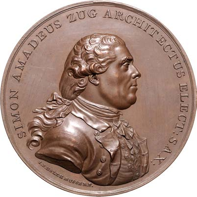 1378 1378 Bronzemedaille 1781, von Holzhäuser.