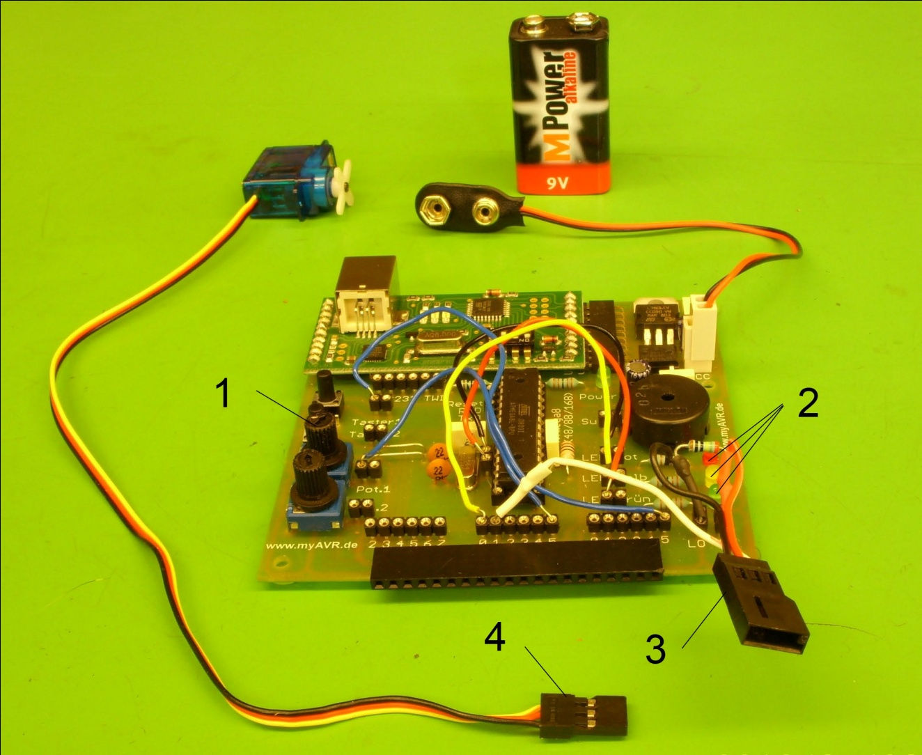 . PWM Signal Generators for servos and brushless X-UFO with modified ESC UFO Doctor, June th, 00.