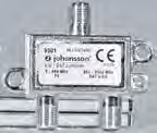 Zubehör Verteiltechnik COMBINER TV-SAT Combiner Combiner für den Innen-/Außeneinsatz DC-Durchgang 9506 9501 LEITUNGSVERSTÄRKER DTT Leitungsverstärker Band-/Einfügedämpfung (DC-Durchgang=*)