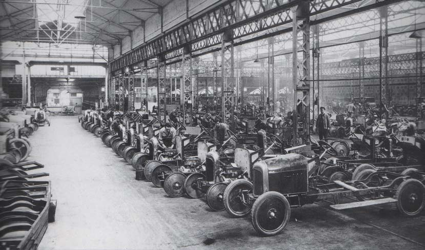 fatum 3 Dezember 2015 12 Mass motorization a powerful engine for technological progress and ambivalent societal effects. Citroën assembly line, 1918.