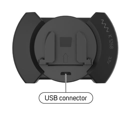 3.1.1 Aufladung und Batterie Das Rücklicht besitzt einen integrierten Li-Ionen-Akku, welcher über ein Micro-USB-Kabel geladen werden kann.