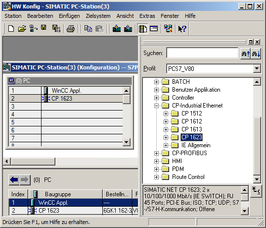 Projektieren der OS-Daten im SIMATIC Manager 5.1 Projektieren der Hardware 10.