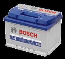 Batterien S4 Vorteile der Bosch-Batterie S4 15% höhere Kaltstartleistung als bei herkömmlichen Autobatterien 20% längere Lebensdauer dank zukunftsweisender Stamped Grid-Technologie Für alle