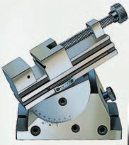 Typ 736-50 PS-ZD precision vice, 2 dimensional for wölorkpiece stop (M5)