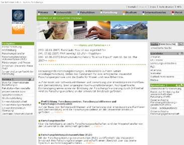 Bild 1 Bild 2 Redesign Homepage 2007 Zehn Vorteile des neuen Designs 1. Die NutzerInnen stehen im Mittelpunkt 2. Barrierefreiheit nach den Standards der WCAG1 und W3C konform 3.