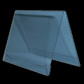 Dachständer Basic Material: PET 1 mm glasklar, leicht biegsam, optisch edel wie Acryl, bruchsicher. Art. Nr.