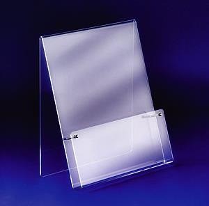 DIN hoch glasklar 35 mm 14,80 Prospektständer Flexxible II inkl.