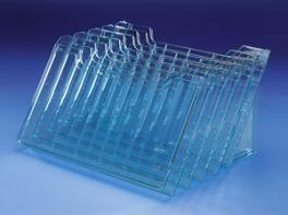 DIN A5  ST-PRO 604 - glasgrün 22 mm 43,90 Tischprospektständer Size für 5 Prospekte im DIN A4 Hochformat oder mittels