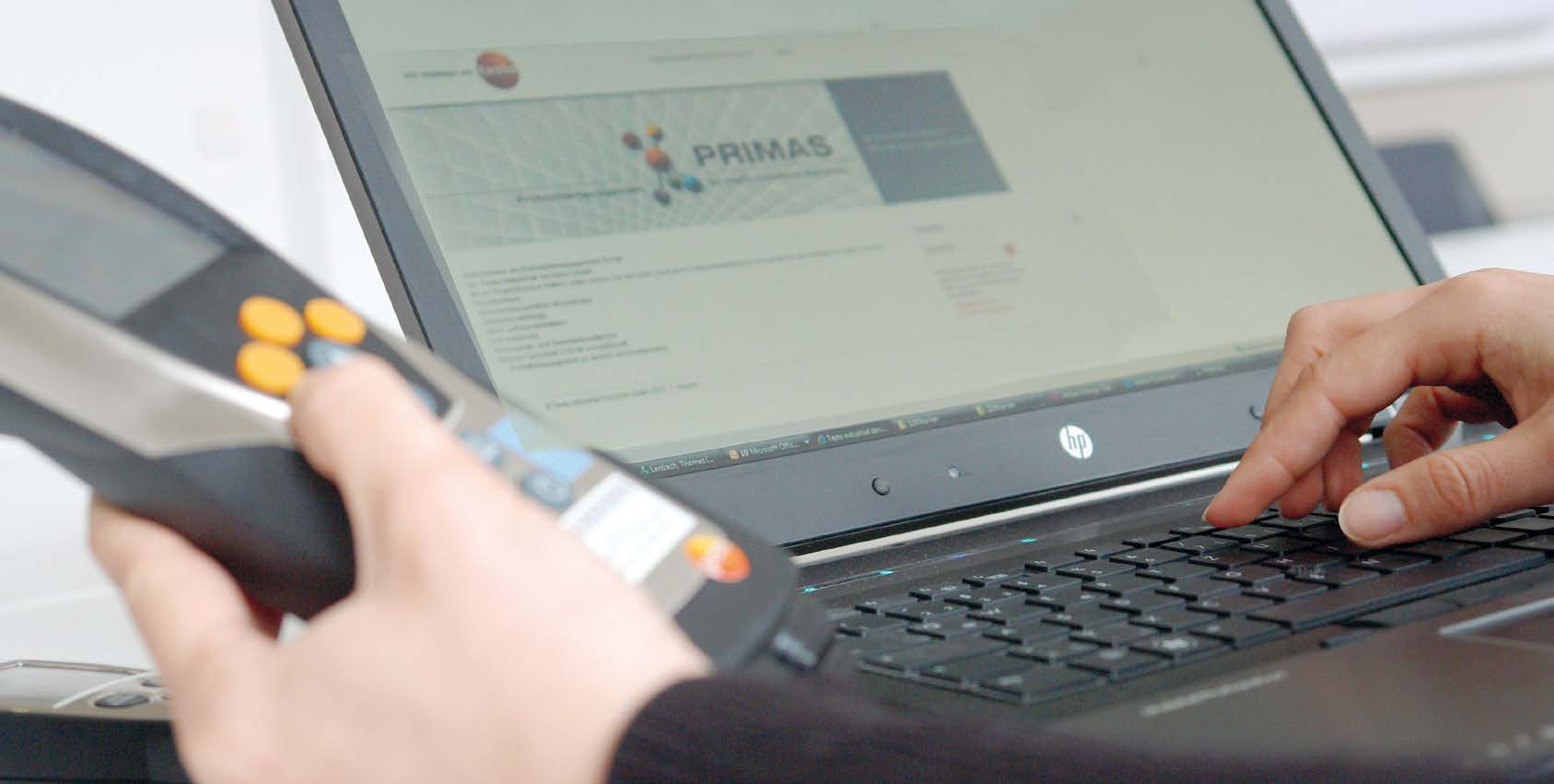 PRIMAS online PRIMAS online - Internetbasiertes Prfmittelmanagement PRIMAS online ermöglicht Ihnen den Zugriff auf Ihre Prfmitteldaten via Internet standort- und zeitunabhängig ohne zusätzliche