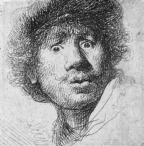 2. Künstler wie Rembrandt van Rijn und Horst Jannsen schufen über einen längeren Zeitraum eine Vielzahl von Selbstbildnissen. Sie nutzten hierzu auch das künstlerische Medium der Radierung.