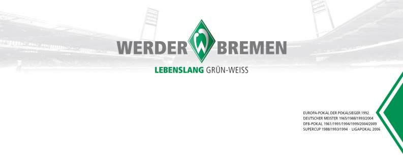 Gästeinfo Liebe Gäste, hier folgen unsere Informationen zu Eurem Gastspiel in Bremen. Wir wünschen Euch einen guten Aufenthalt im Bremer Weser-Stadion.
