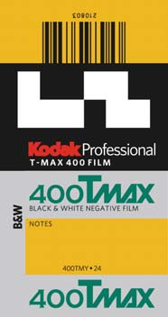 neue T-MAX 400 Film
