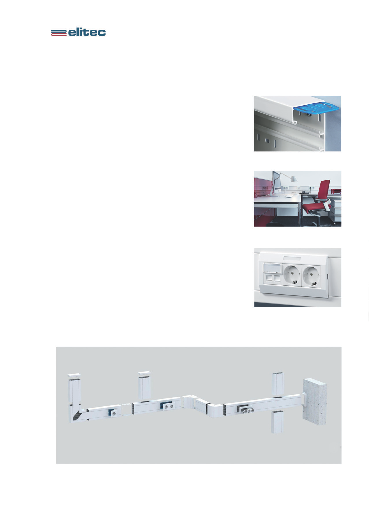 BR Brüstungskanal-Systeme aus Hart-PVC Passgenaue Montage unter Fensterbänken oder in Wandnischen dank Fronten in ausschließlich innenklemmender Ausführung (keine Brüstungskanal-Unterteile mit
