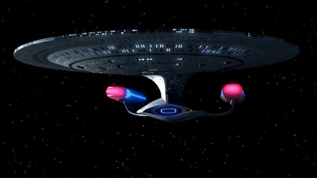 STAR TREK,Starship Enterprise Antrieb:Antimaterie,5000kg Energieverbrauch pro