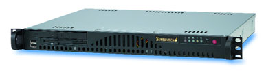 0 Server Management mit eigenem LAN-Anschluss 1 x PCI-Express x8 Steckplatz Strato 1100 Kompakt Rack-Server Supermicro 19 Kompakt-Gehäuse, Größe: nur 356 (T) x 427 (B) x 43 (H) mm 1 x 3.