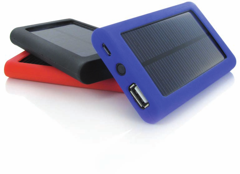 Portable emergency solar charger for nearly all USB powered electronic devices, such as mobile phones (also