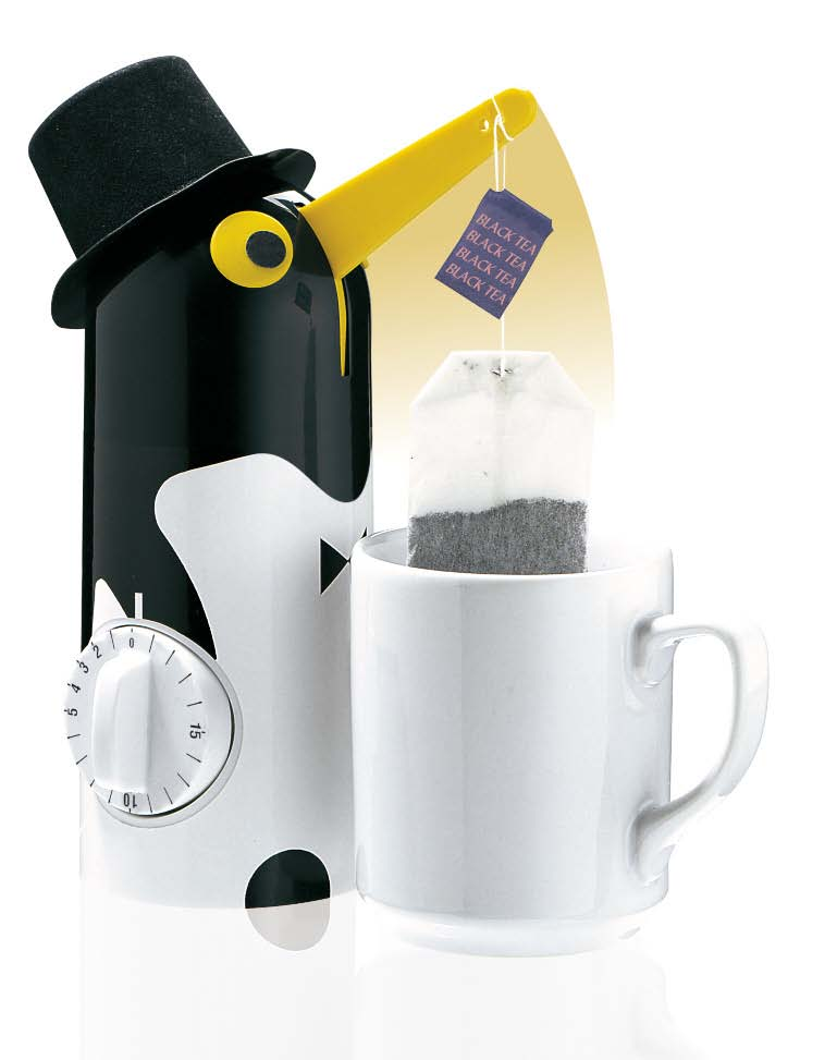 mit Präzisions-Timer Tea-Boy Pinguin mit Präzisions-Timer Höhe cm inch Art.-Nr.