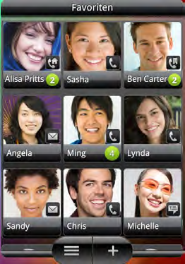30 Persönliche Einrichtung Sie können auch Widgets hinzufügen, mit denen Sie schnell bestimmte Einstellungen auf dem Telefon, z. B.