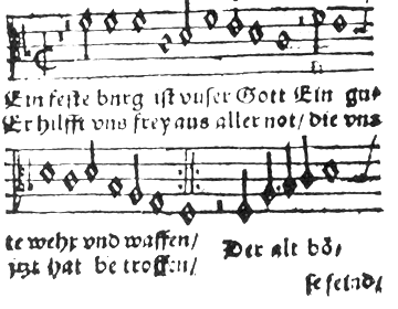 Luther und das Gesangbuch Die Glaubensbewegung der Reformation löste eine impulsive Singbewegung aus.