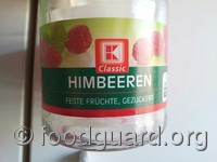 Allgemein Informationen Name Himbeeren Hersteller Kaufland Warenhandel GmBH & Co.