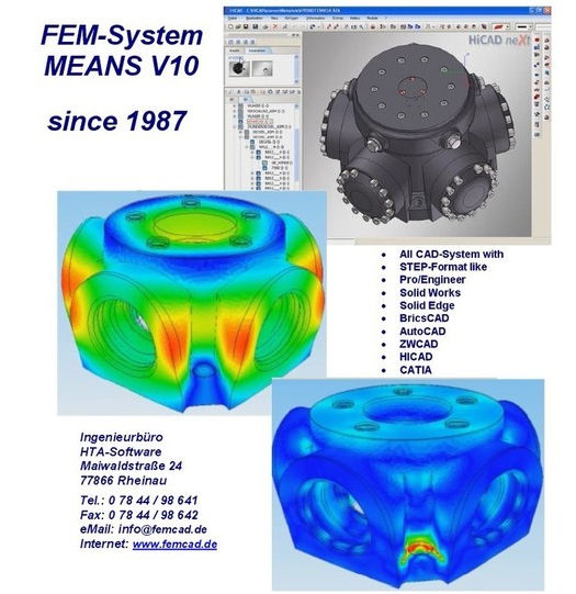 Balkentragwerke mit dem FEM-System MEANS V10 berechnen
