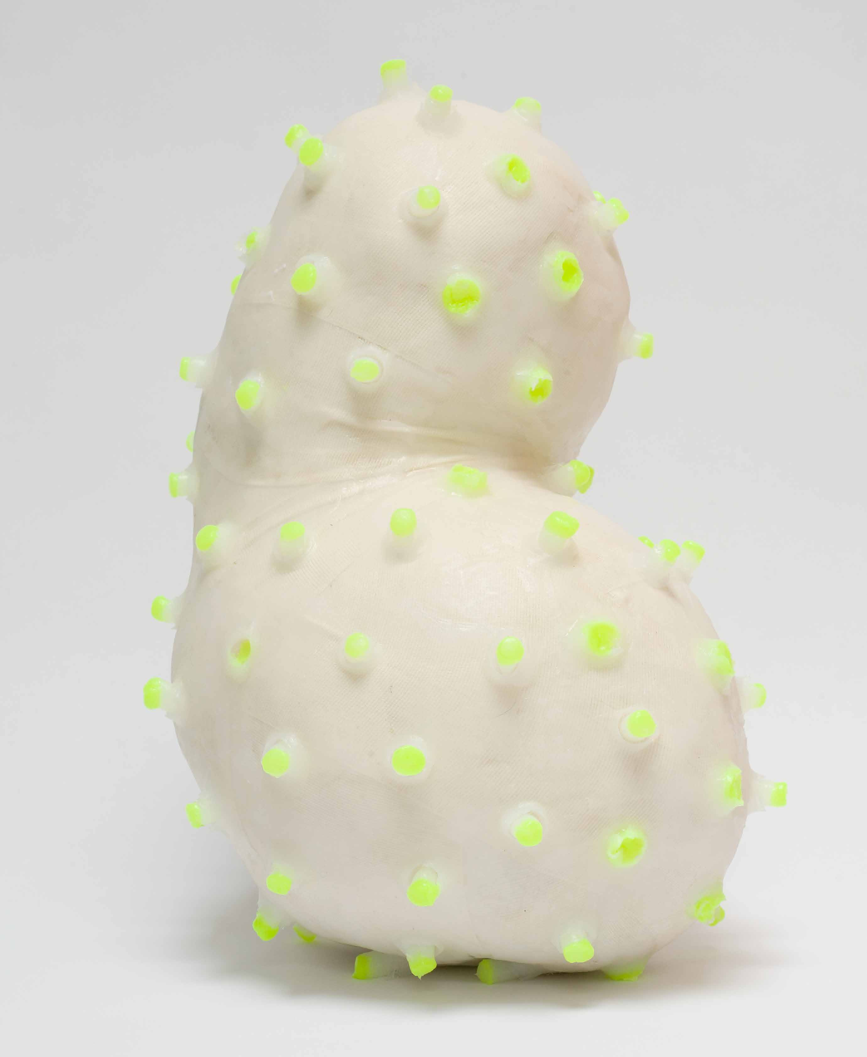 16 Lab Sweets (Small Beasts #13) 2014 Silikon, fluoreszierende