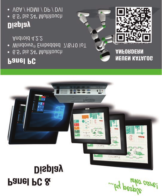 Produktübersicht Anzeige- und Bediengeräte 59 Display Elektronik GmbH 63667 Nidda Tel.: +49 6043 98888-0 info@display-elektronik.