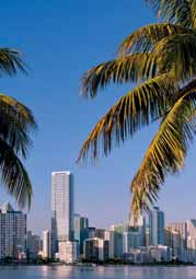 Sie fahren am Hafen von Miami vorbei, weiter der imposanten Skyline von Downtown Miami entlang nach Key Biscayne, Coconut Grove und Coral Gables.